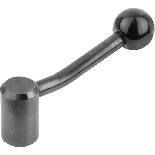 Kipp Tension Lever Size-1 M10, A-84, 5, Form-20Deg Steel, Comp-Plastic K0176.210 - main